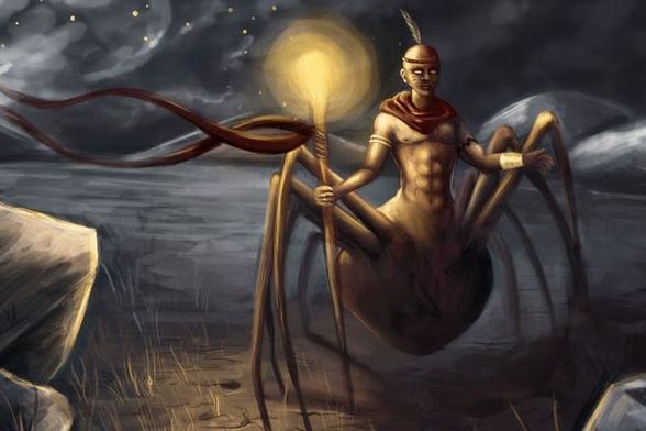 Anansi: Sang Laba-Laba dalam Mitologi Cerita Rakyat Afrika Barat