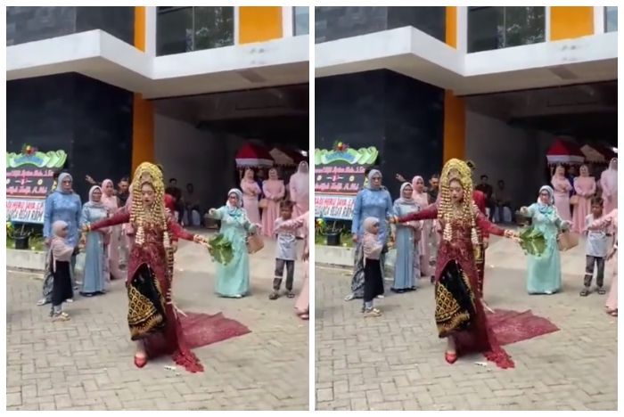 Viral Pengantin Banjar Kesurupan Roh Leluhur saat Resepsi Pernikahan