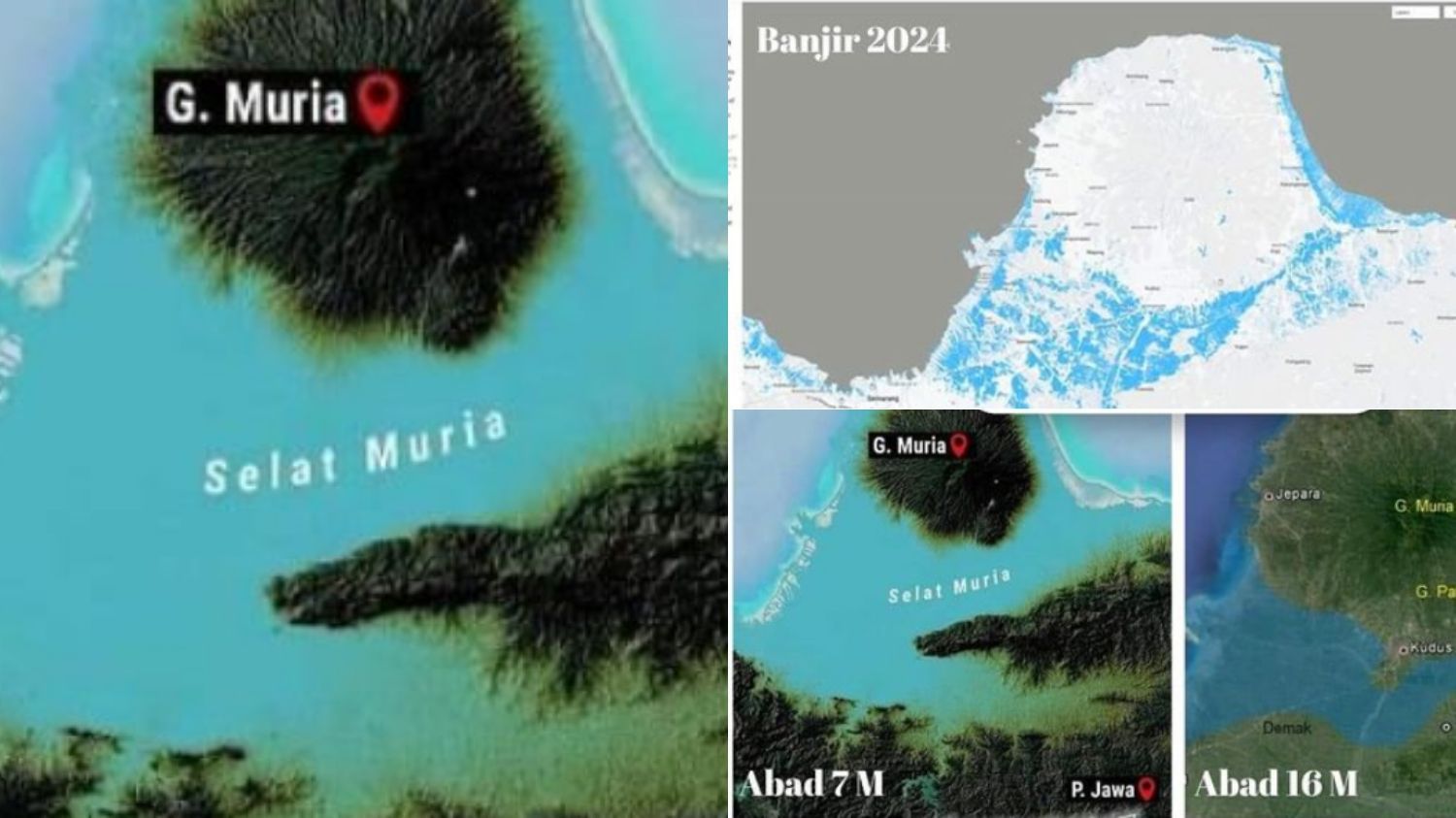 Fakta Sedimentasi dan Indikator Mitos Kemunculan Selat Muria?