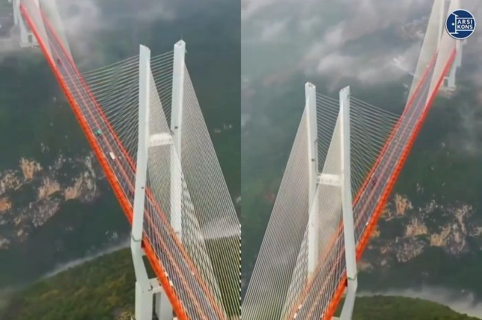 Bikin Merinding, Ini Dia Jembatan Tertinggi di Dunia