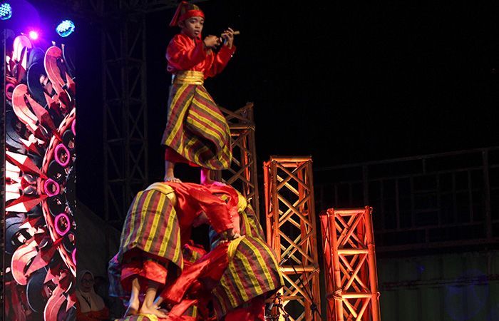 Lomba Tari Gandrang Bulo Tingkat SD di Parepare , Pelajar Antusias Lestarikan Budaya Sulawesi Selatan