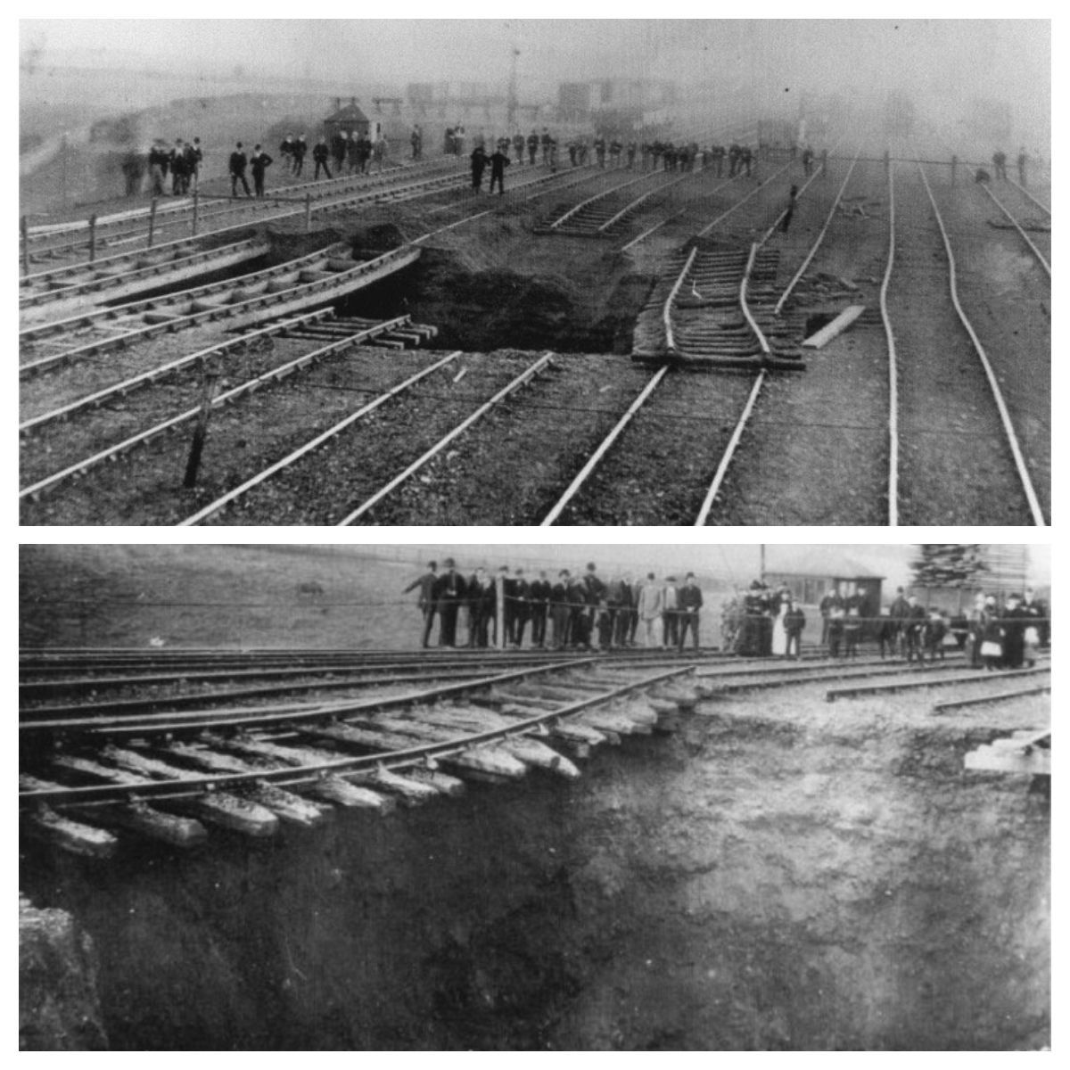 Lindal Railway Incident, Misteri Hilangnya Lokomotif yang Terjatuh ke dalam Lubang Akibat Tanah Amblas