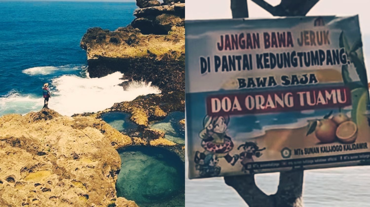 Misteri Larangan Membawa Jeruk di Pantai Kedung Tumpang, Benarkah Memanggil Maut?