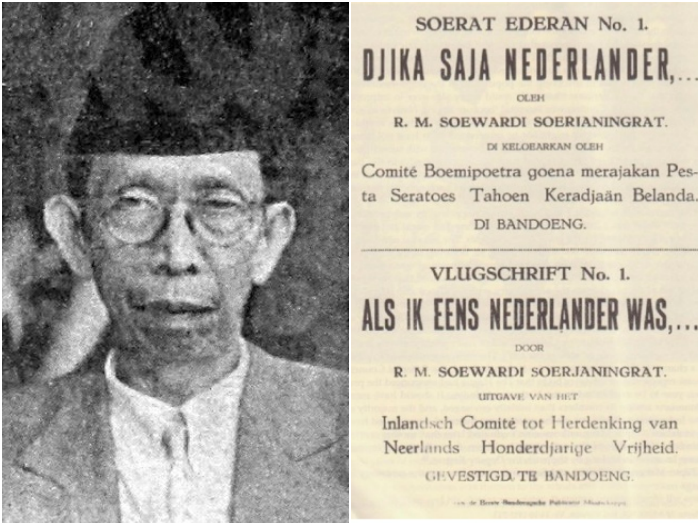 Kisah Ki Hajar Dewantara Menantang Kolonial Lewat Tulisan: Seandainya Saya Seorang Belanda