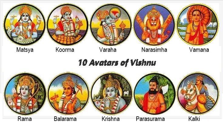 Mengenal 10 Avatara Dalam Mitologi Hindu