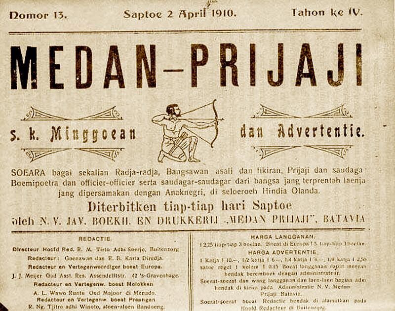 Medan Prijaji: Suara Perlawanan Pribumi di Era Kolonial
