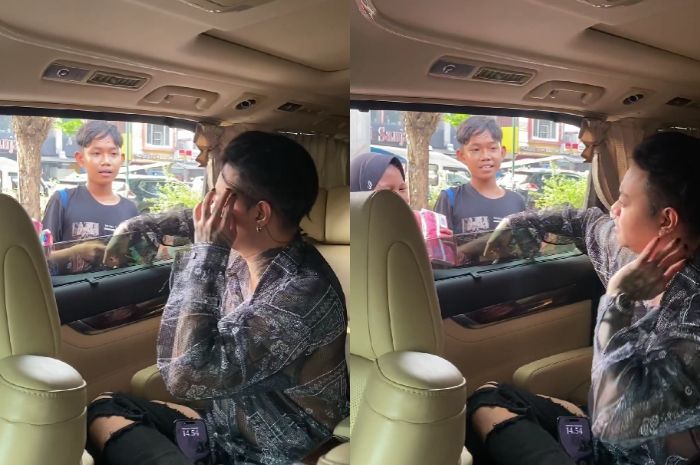 Momen Reza Arap Bagi-bagi Uang ke Bocah di Jalan, Netizen Curiga: Mau Nyaleg Ya?