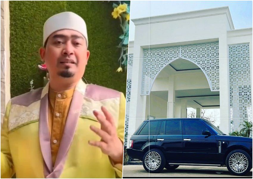 Ustaz Solmed Pamer Rumah Mewah Bak Istana, Netizen: Gak Takut Hisab Pak Ustad?