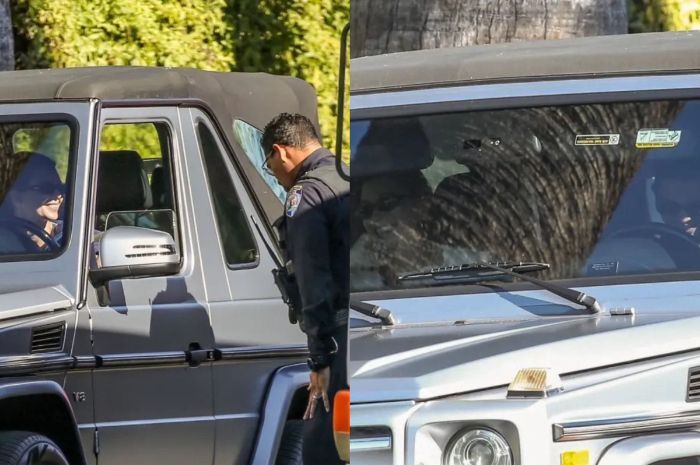 Kena Tilang, Kendall Jenner dan Hailey Bieber Malah Ketawa dan Bablas