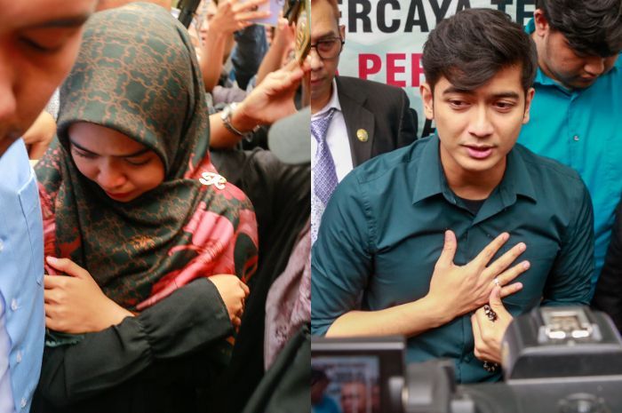 Jalani Sidang Cerai Perdana, Mata Ria Ricis dan Teuku Ryan Memerah