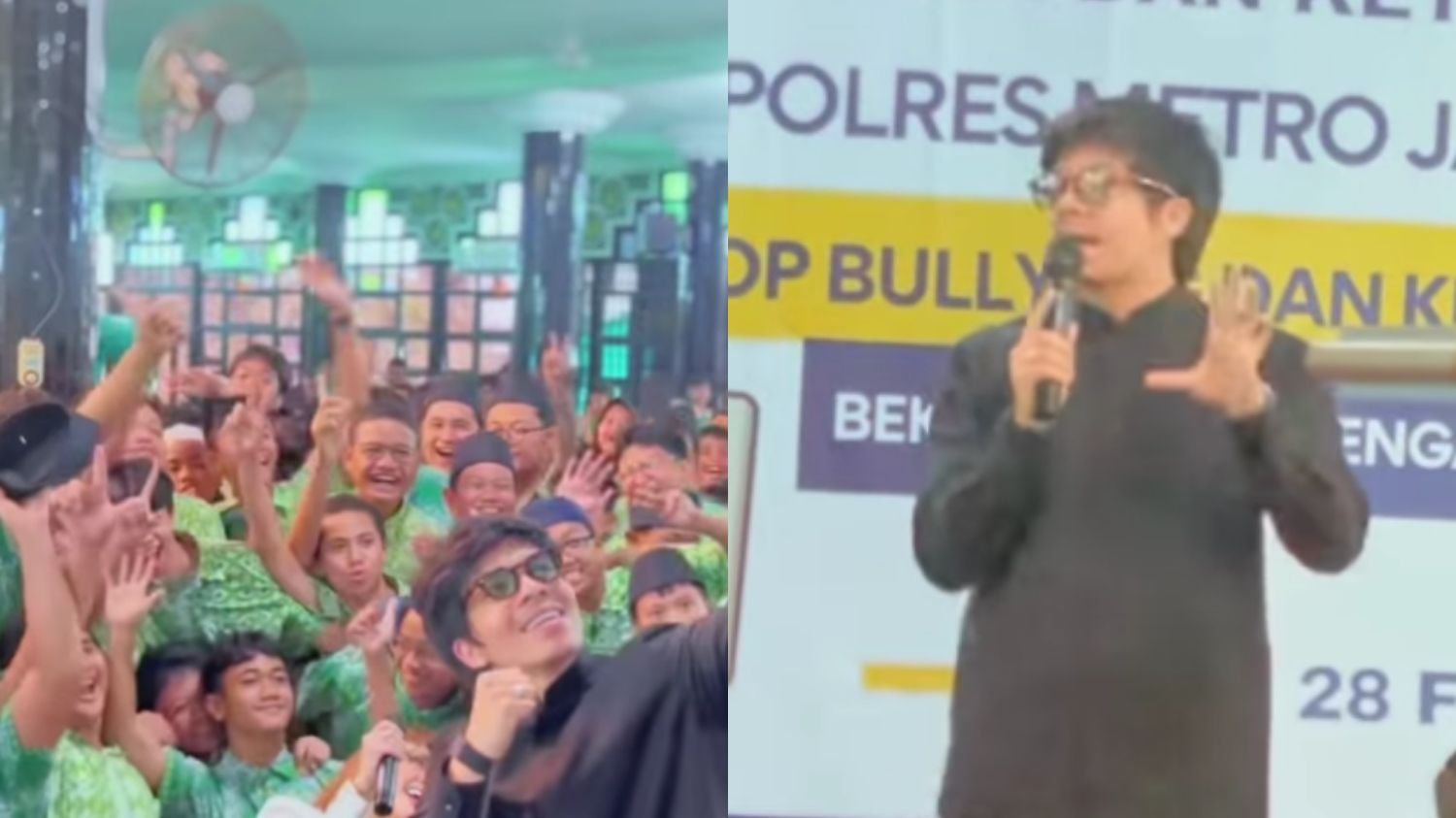 Atta Halilintar Berikan Pesan Anti-Bullying di SMP Al Azhar 4 Kemandoran, Inspirasi di Tengah Peningkatan Kasus Bullying