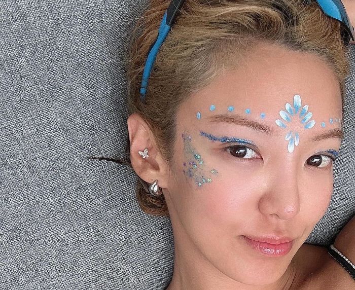 Momen Hyoyeon SNSD Nikmati Liburan di Bali sampai Nonton Ogoh-Ogoh, Captionnya Bikin Ngakak