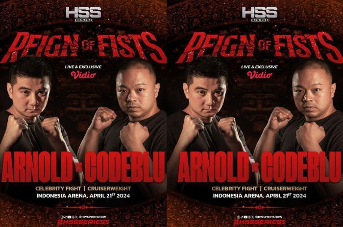 Chef Arnold Siap Duel Lawan Codeblu di Laga Ring Tinju HSS Series 5