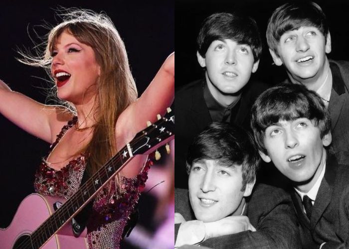 Taylor Swift Melampaui The Beatles dalam Rekor Album Nomor Satu di Inggris