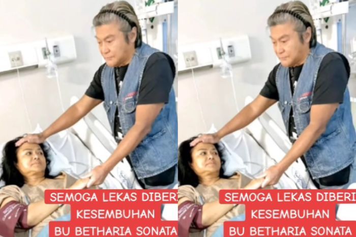 Penyanyi Legendaris, Betharia Sonata Diduga Alami Stroke, Willy Dozan Terlihat Mendampingi, Netizen Support Beri Doa Terbaik