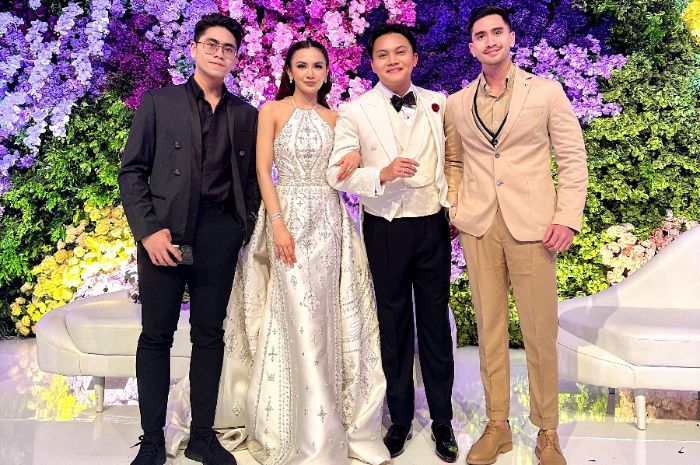Hadir di Pernikahan Rizky Febian dan Mahalini, Verrell Bramasta Didoakan Segera Menyusul