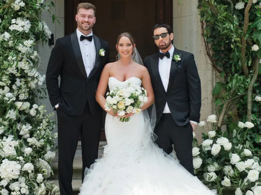 Hailie Jade Resmi Menikah, Eminem Berbagi Tarian Dansa dengan Sang Putri di Pernikahan