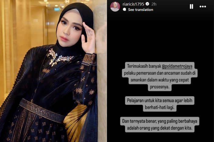 Pelaku Pengancam dan Pemeras Ditangkap, Ria Ricis: Ternyata yang Paling Bahaya Orang Dekat Kita