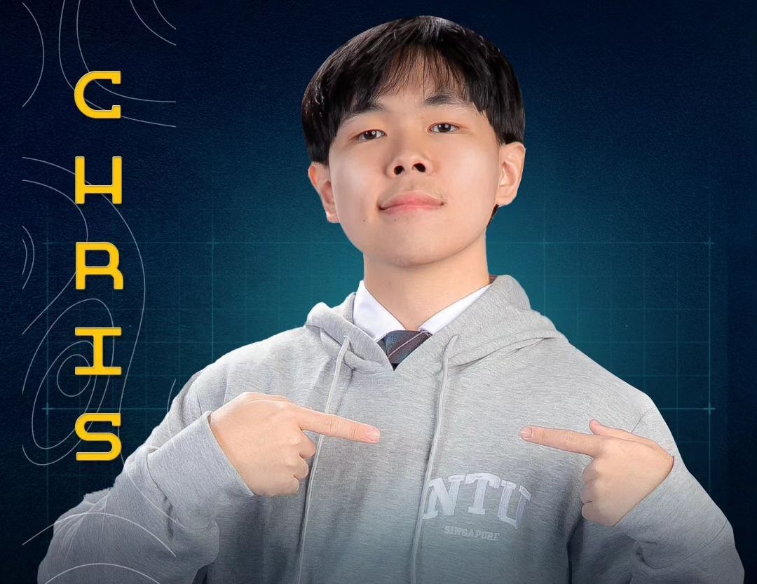 Profil dan Instagram Chris Clash of Champions Mahasiswa NTU Singapura Jurusan Fisika Terapan