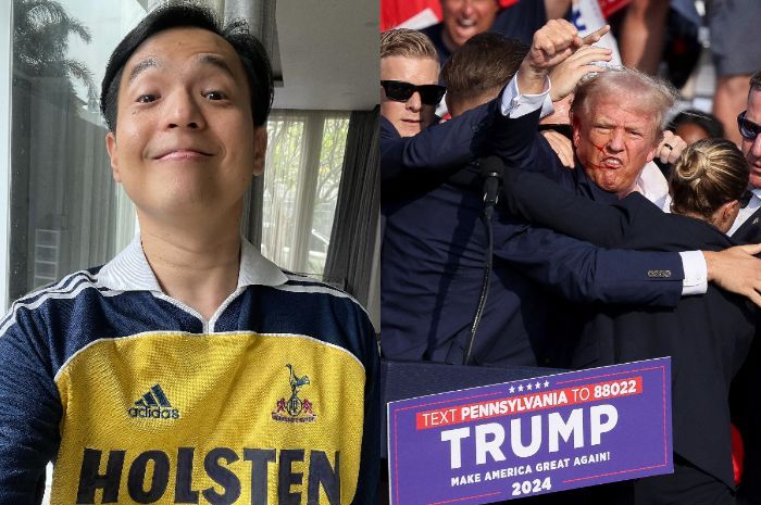 Donald Trump Ditembak saat Kampanye Pilpres, Ernest Prakasa: Kalah Telak Ini Mah Joe Biden