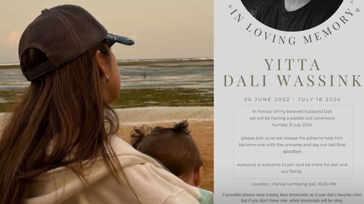 Upacara Pelarungan Abu Dali Wassink di Pantai Lembeng Bali, Jennifer Coppen: Goodbye!