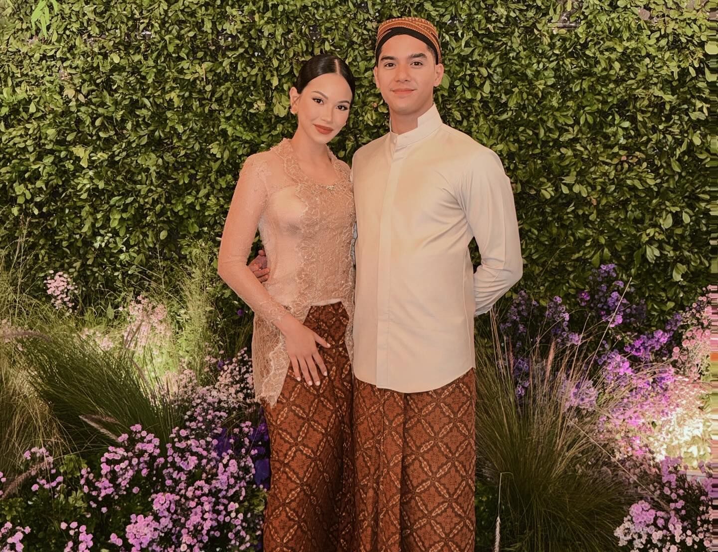 Momen Iseng Alyssa Daguise dan  Al Ghazali Kepergok Curi Melati Pengantin Aaliyah Massaid