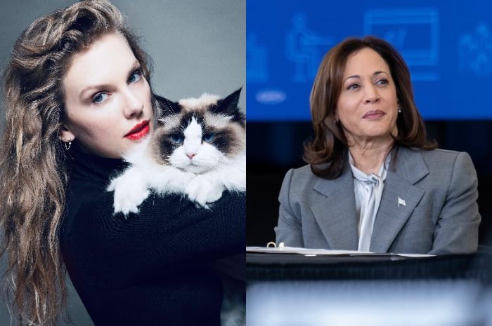Taylor Swift Resmi Beri Dukungan ke Kamala Harris sebagai Presiden Amerika Serikat