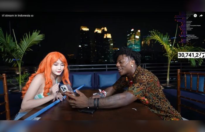 Sosok Cosplayer Nami yang Viral di Livestream IshowSpeed, Langsung DImintai Nomor HP