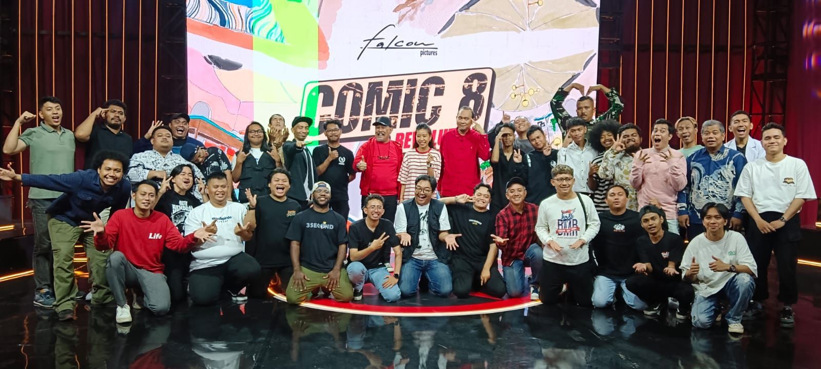 20 Finalis Comic 8 Revolution yang Lolos Siap Jalani Karantina Intensif