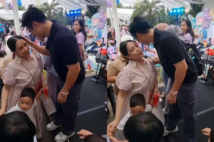 Viral, Momen Baim Wong Elus Kepala Nagita Slavina Tuai Sorotan Netizen