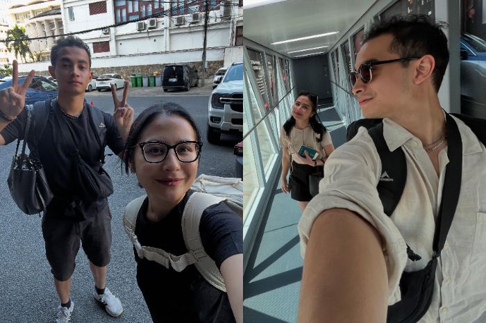 Unggah Foto Liburan Bareng, Prilly Latuconsina dan Omara Esteghlal Go Public Pacaran?
