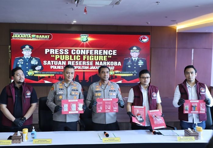Ganja, Sabu, sampai Kokain Jadi Bukti Penangkapan Fachri Albar