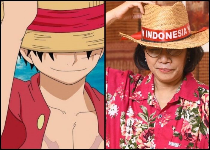 Bergaya Ala Luffy dengan Topi Jerami, Sri Mulyani Ingatkan Tentang Pesan Positif dari Anime 'One Piece'