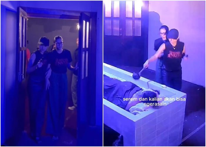 Aghniny Haque Teringat Proses Syuting saat Jajal Wahana Rumah Pemandi Jenazah: Horor Banget!
