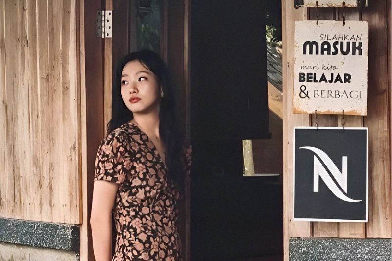 Aktris Pemeran 'EXHUMA' Kim Goeun Terlihat Tengah Syuting di Garut, Diunggah di Instagramnya