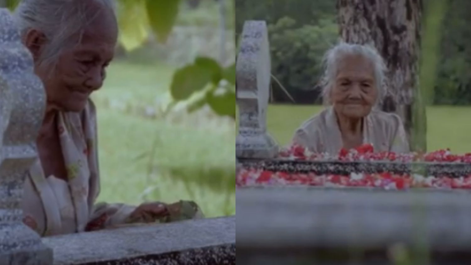 Menghayati Kisah Cinta Mbah Sri Menemukan Makam Suami dalam Film Ziarah
