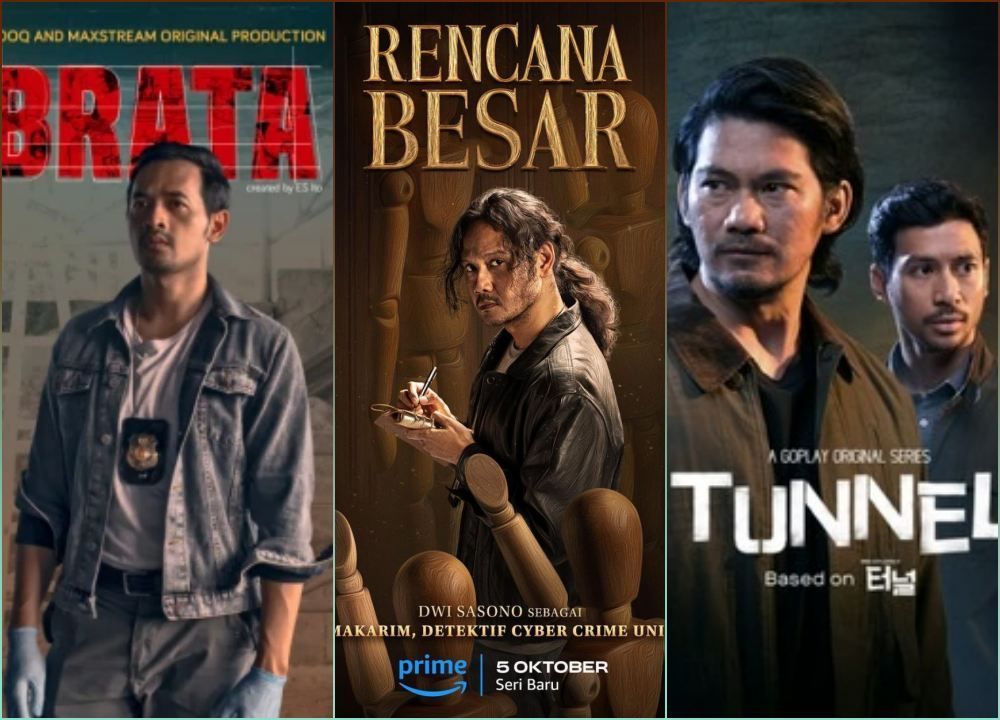 Rekomendasi Serial Detektif Indonesia yang Unik: Ada 'Brata' hingga 'Rencana Besar' dan Cara Menontonnya