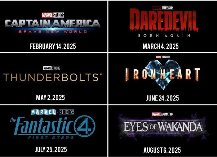 Marvel Siapkan Rencana Besar di Tahun 2025, Ini 9 Judul Film Baru yang Wajib Ditunggu