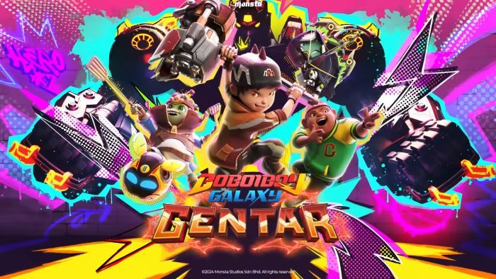 Sinopsis Animasi Terbaru BoBoiBoy: Galaxy Gentar