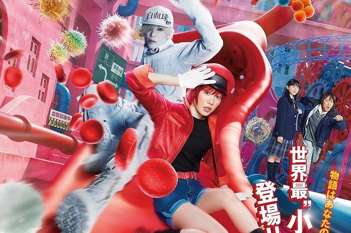 Sinopsis Cells At Work! Live-action Kehidupan Sel dalam Tubuh dari Manga Populer