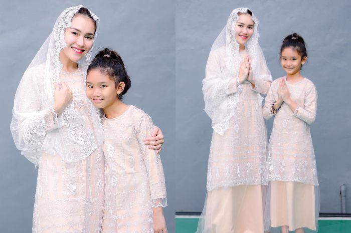 Ayu Ting Ting Pakai Baju Kurung Melayu di Momen Idul Adha, Sederhana Namun Tetap Anggun