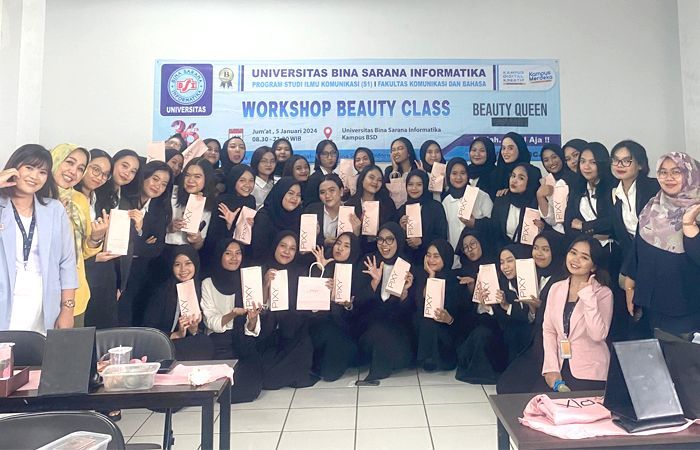 Menarik! di Kampus Universitas BSI Ada Handsome & Beauty Class, Mahasiswa Semakin Ngerti Kalau Penampilan Itu Penting!