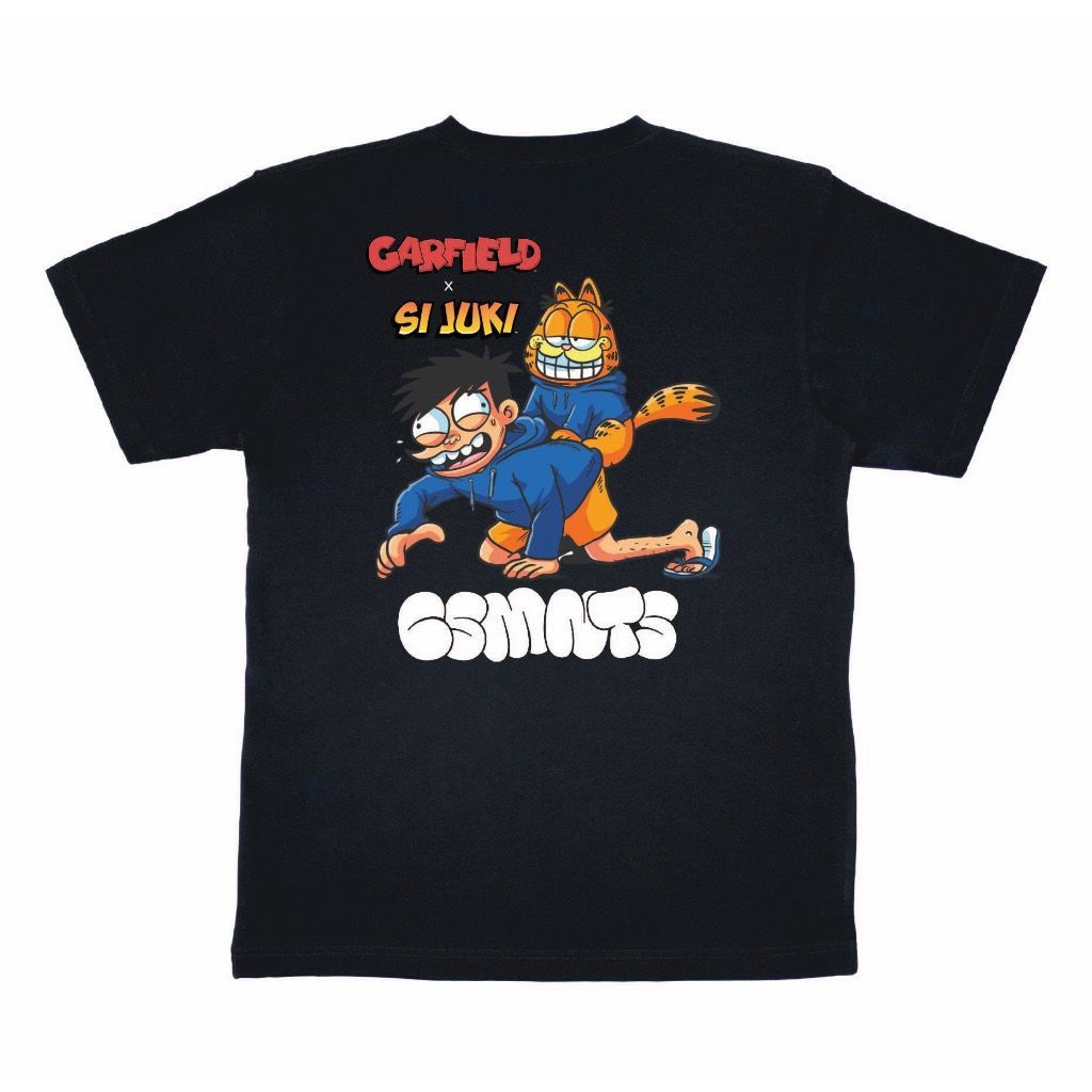 Gemasnya T-Shirt sampai Tas Garfield x Si Juki, Intip Koleksinya