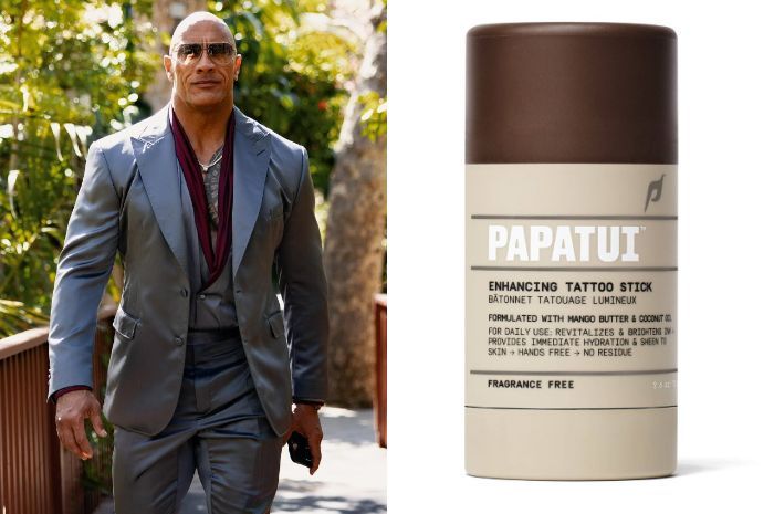Dwayne Johnson Luncurkan Produk Kosmetik Khusus Kulit Bertato