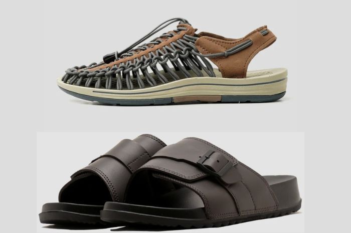 5 Sandal Lebaran Cowok Brand Lokal Desain Unik Tampil Unik di Hari Raya