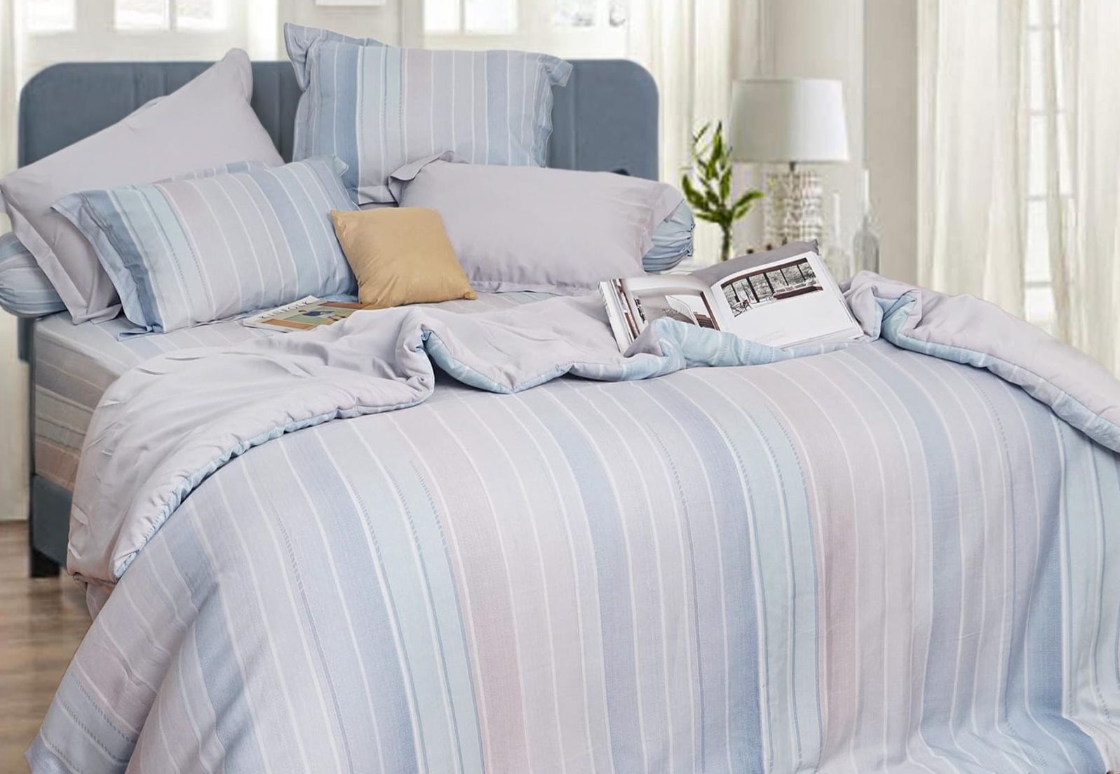 Sprei dari Kain Serat Cocok untuk Kulit Sensitif Loh!