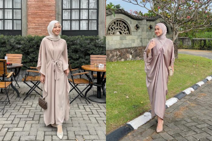 7 OOTD Kaftan Dress dan Tunik untuk Hijabers, Cantik Banget!