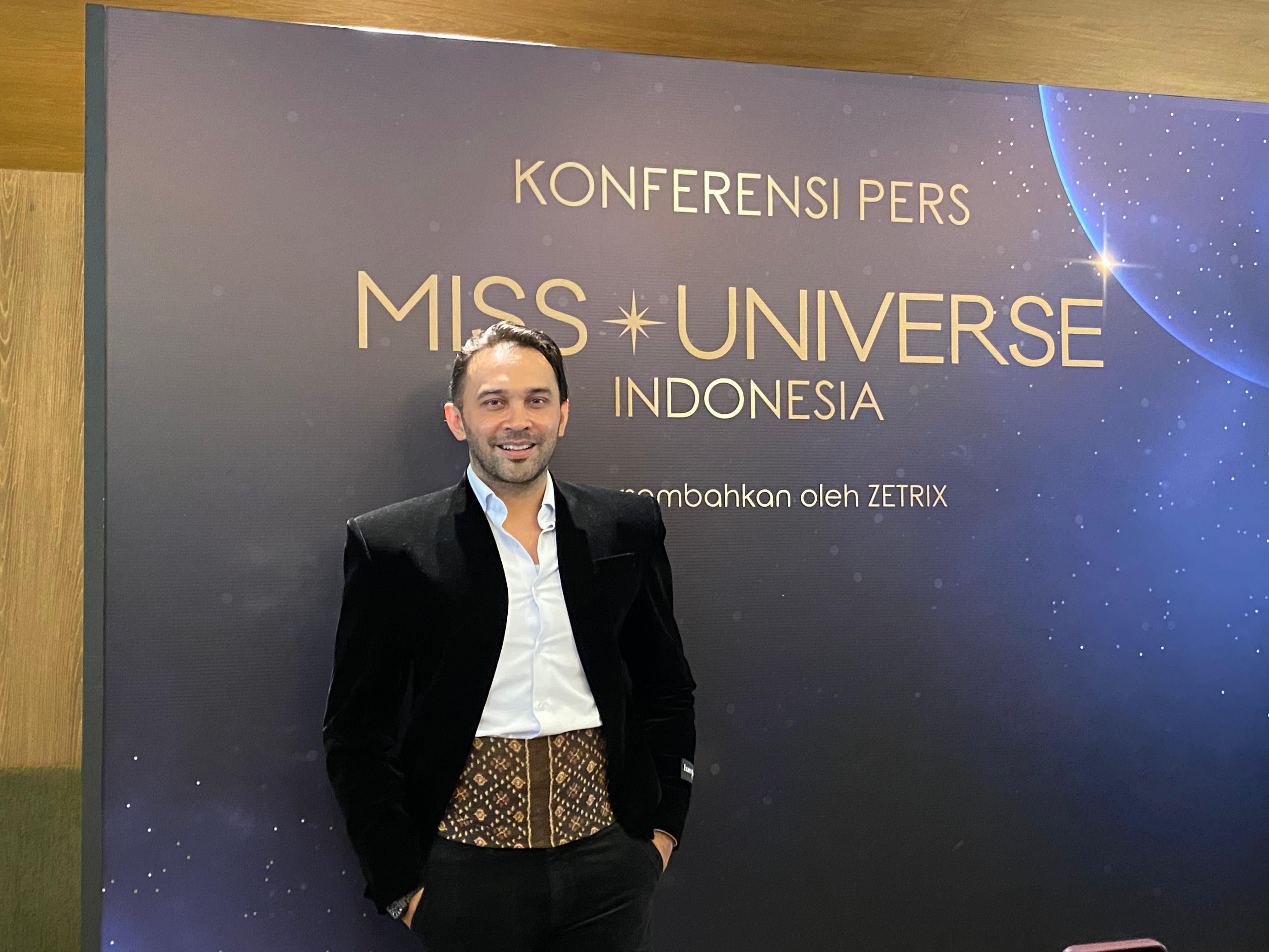 Jadi National Director Baru Miss Universe Indonesia, Teuku Zacky:  Perempuan Ujung Tombak Minat Generasi akan Budaya 
