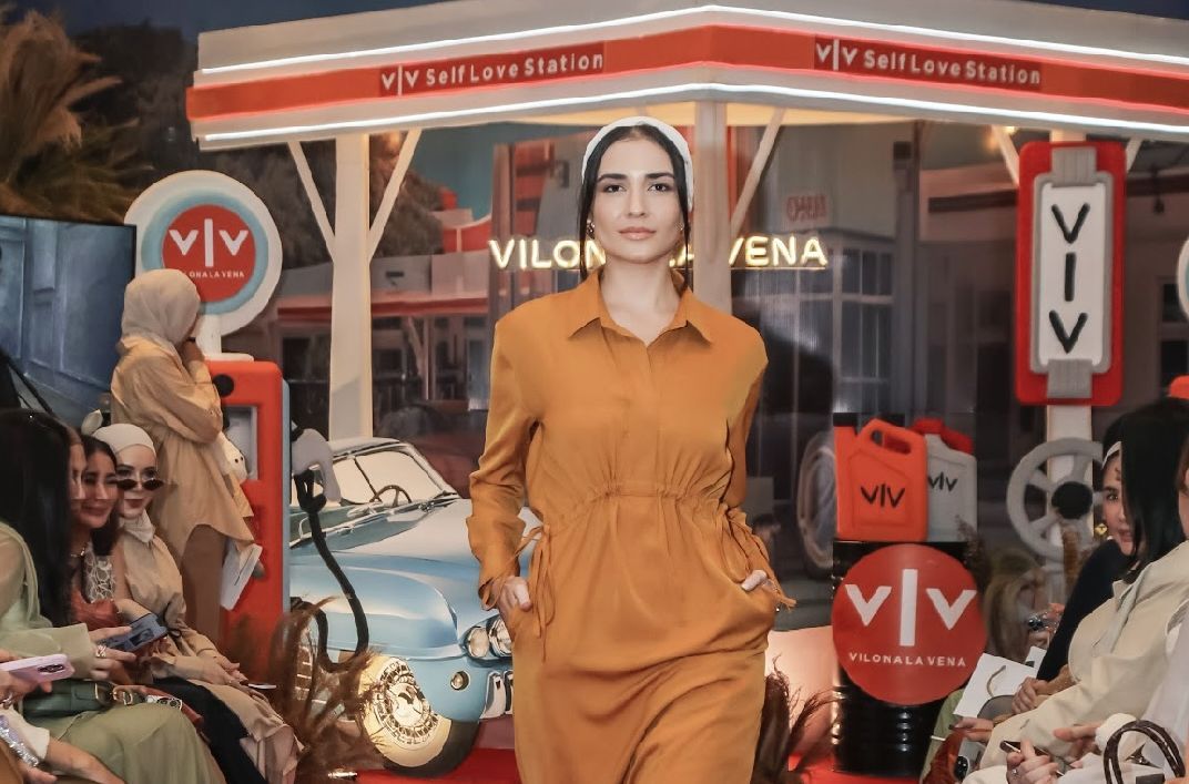 Outfit Classy ala Vinna Karlina Bertajuk Self Love Koleksi Vilona La Vena