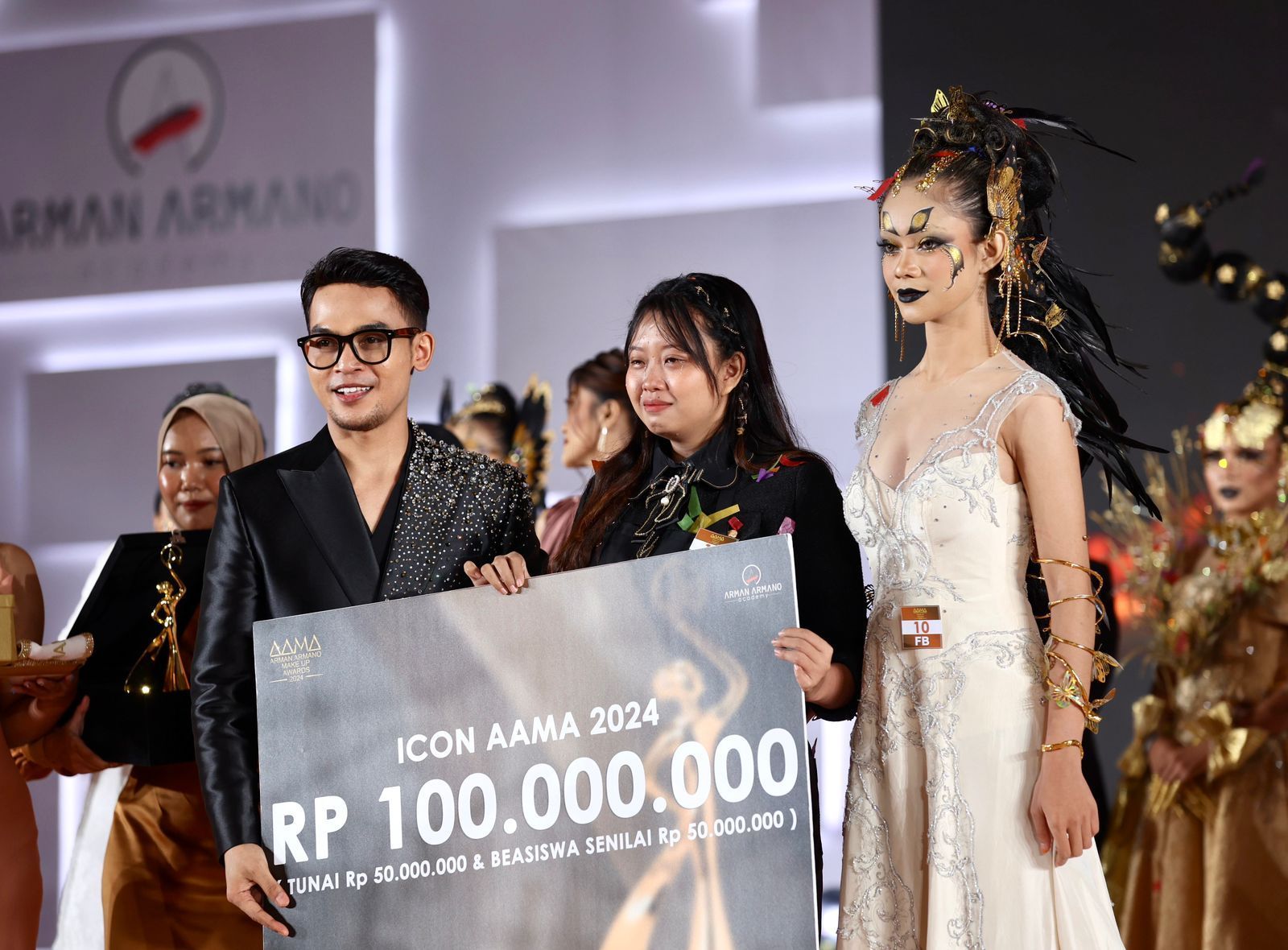Arman Armano Makeup Awards (AAMA) 2024 Sukses Digelar, Lahirkan Juara Baru di Dunia Kecantikan